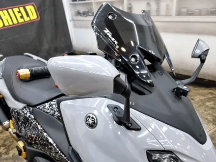 티맥스 T-MAX 시멘트 색상으로 전체 랩핑 부산 오토바이랩핑 / 부산 사상구