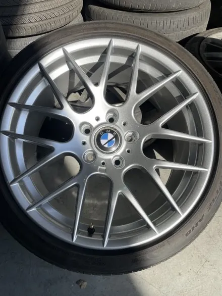 BMW 1시리즈 18인치 대구 휠복원 / 실버 액상 도장 + 박리 작업 과정 / 대구 달서구