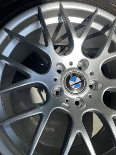 BMW 1시리즈 18인치 대구 휠복원 / 실버 액상 도장 + 박리 작업 과정 / 대구 달서구