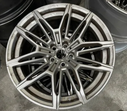 BMW M2 19인치 휠복원 / 블랙 유광 분체도장 작업 과정 (대구 휠 복원 전문) / 대구 달서구