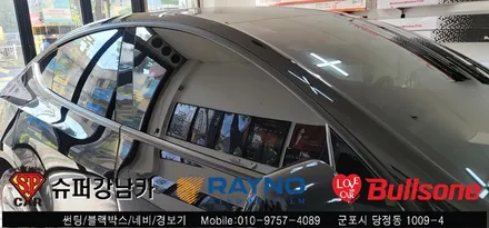 안양 군포 썬팅 테슬라 모델y 전체 썬팅 후기 - 수입차전문 레이노군포점 불스원 당정 당동 부곡 산본 의왕 수원 안산