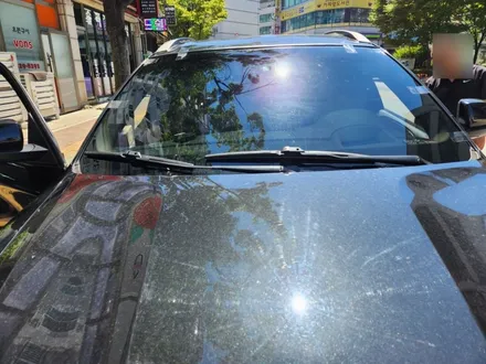안양 군포 Bmw x6 전면유리 파손 교체후 썬팅 시공했어요!