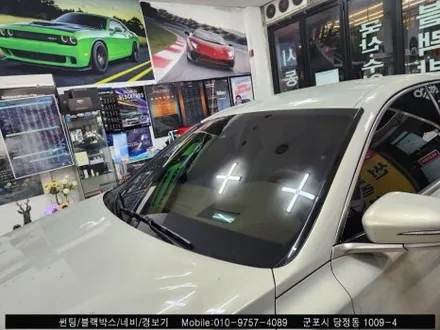 안양 군포 그랜저 썬팅 재시공 레인보우 i90으로 깔끔하게 틴팅