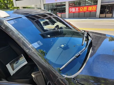 안양 군포 Bmw x6 전면유리 파손 교체후 썬팅 시공했어요!