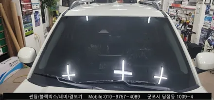 안양 군포 캐스퍼 신차패키지 썬팅 후기 : 레이노당정점에서