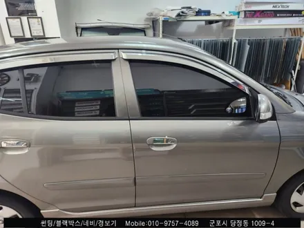 안양 군포 모닝 썬팅 재시공 : 블락포디 군포 당정에서 열차단 틴팅