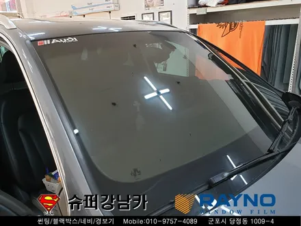 군포 크로마 컬러썬팅 재시공 아우디q3 ▼수입차 전문 레이노당정 산본 의왕 안양 수원 당동