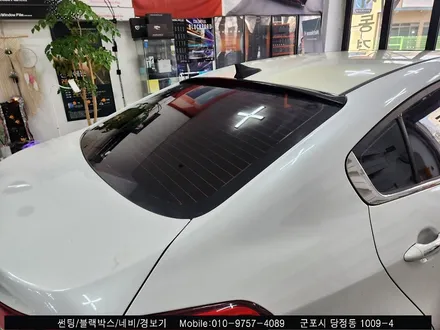 안양 군포 k3 후면 썬팅 재시공 후기!