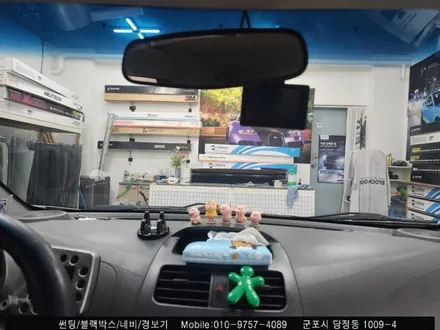 군포 스파크 레인보우 썬팅 + 블랙박스 시공 후기!