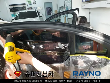 군포수입차썬팅 아이나비커넥티드블랙박스 보조배터리 벤츠e300 ▼산본 의왕 안양 수원