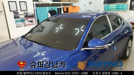 안양 군포 썬팅 블랙박스 루프스킨 크롬랩핑 _제네시스 g70 신차패키지 ▼레이노군포점 금정 산본 의왕 수원 당동 안산 당정