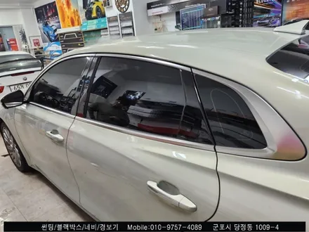 안양 군포 그랜저 썬팅 재시공 레인보우 i90으로 깔끔하게 틴팅