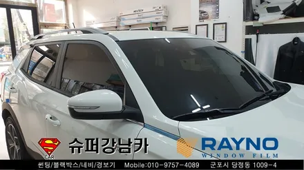 군포썬팅 블랙박스 잘하는곳 신형코란도 ▼레이노당정 금정 산본 의왕 안양 수원 당동
