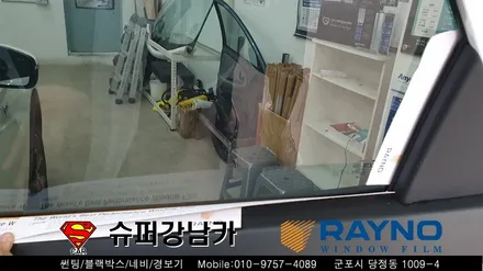 군포썬팅 블랙박스 잘하는곳 신형코란도 ▼레이노당정 금정 산본 의왕 안양 수원 당동