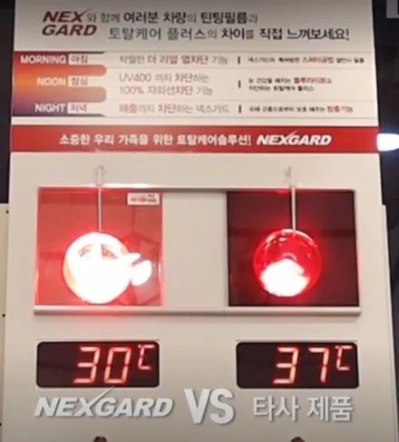 군포썬팅 넥스가드TP100 UV400 스포티지QL ▼ 산본 의왕 안양 수원 당동