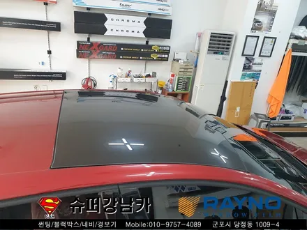 군포블랙박스, 레이노썬팅 삼성자동차 클리오 ▼ 산본 의왕 안양 수원 당동