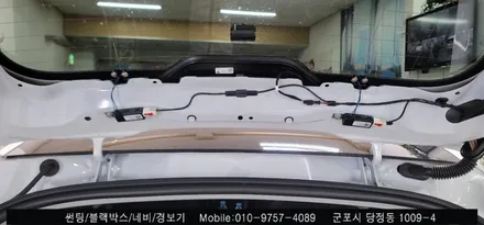 안양 군포 테슬라Y 썬팅, 블랙박스 장착 후기   -  레이노군포점 불스원 당정점에서