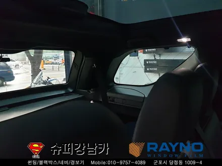 군포블랙박스 레이노s9썬팅 렌드로버디스커버리5 ▼ 산본 의왕 안양 수원 당동