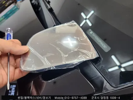 군포 테슬라y 신차패키지 썬팅, 와이드미러, rf하이패스 : 레이노 군포 당정