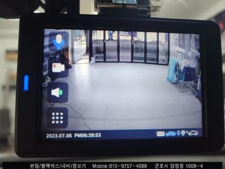 군포 스파크 레인보우 썬팅 + 블랙박스 시공 후기!