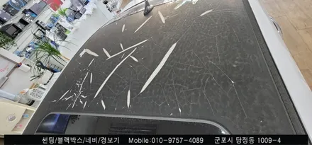 안양 군포 아반떼 썬팅, 루프스킨 제거 후기     - 수입차전문 레이노군포점 불스원 당정 당동 부곡 산본 의왕 수원 안산