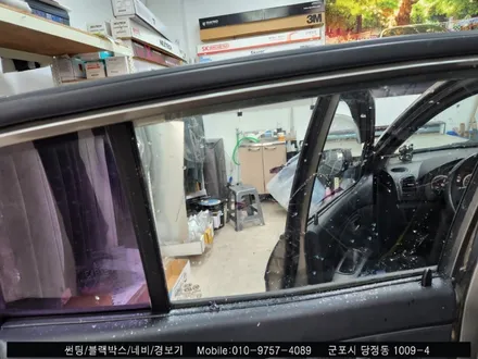 모닝 썬팅 재시공! 안양군포썬팅 레이노 솔라가드 레인보우 당정점에서!