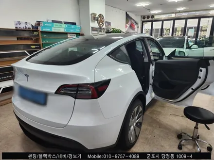 안양 군포 테슬라Y 썬팅은 테슬라 틴팅 전문점 후기!