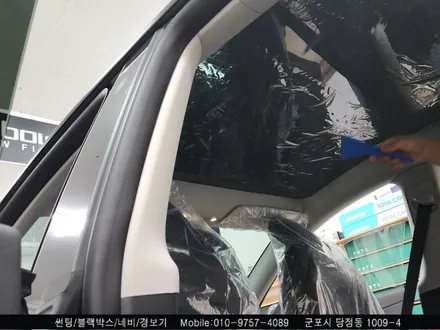 안양 군포 테슬라모델Y 썬팅 레이노S9 시공