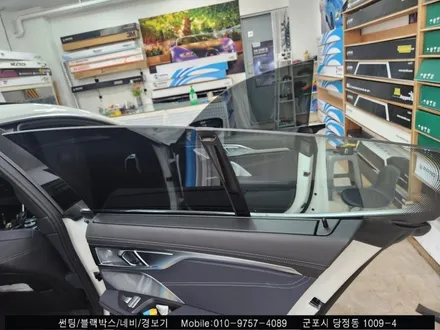 안양 군포 신차썬팅 Bmw 850i, 솔라가드 볼텍스ir 틴팅 후기