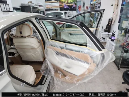 안양 군포 그랜저 썬팅 재시공 레인보우 i90으로 깔끔하게 틴팅