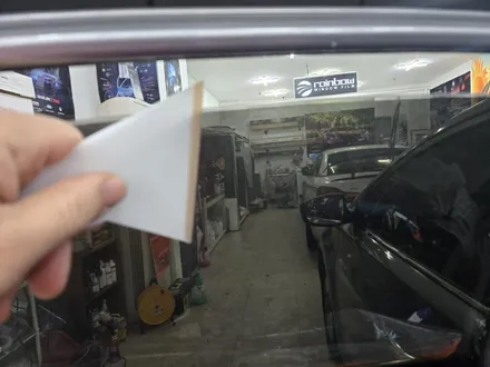 군포 아반떼 썬팅 재시공, 후면 기포현상 뽀글이 제거 후기