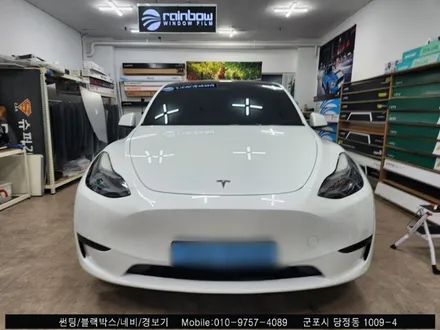 안양 군포 테슬라Y 썬팅은 테슬라 틴팅 전문점 후기!