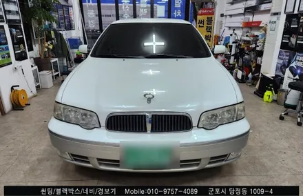 군포썬팅재시공, 블랙박스 Sm5 시공 : 슈퍼강남카 레인보우 당정점
