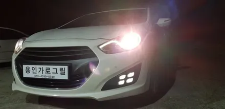 용인가로그릴 i40 가로그릴k5안개등커스텀콧수염무광도장 / 용인 처인구