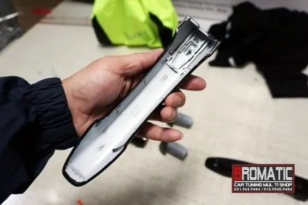 일산 덕양구 도내동 화정동 행신동 도어 캐치 부분랩핑 시공! [ 브로매틱 ] / 고양 덕양구 도내동