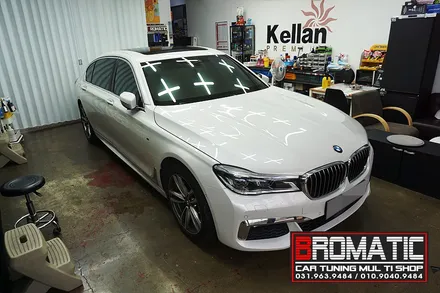 bmw730 수입차 썬팅재시공! 스타일 넘치고 가성비 좋은 켈란pm반반사 필름 시공! [브로매틱] / 고양 덕양구 도내동