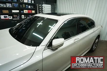 bmw730 수입차 썬팅재시공! 스타일 넘치고 가성비 좋은 켈란pm반반사 필름 시공! [브로매틱] / 고양 덕양구 도내동