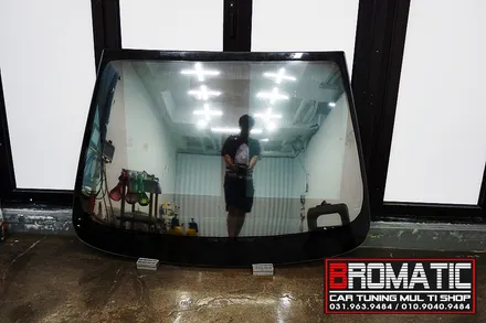 일산 도내동 전면유리교환 및 켈란썬팅 PM 전면썬팅 시공을 한 번에 시공! [브로매틱] / 고양 덕양구 도내동