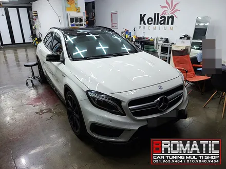 일산 수입차 썬팅 추천! 벤츠 GLA45AMG 켈란썬팅 반사필름 시공! [브로매틱] / 고양 덕양구 도내동
