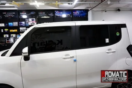 일산 덕양구 도내동 화정동 최고의 열 차단 썬팅 재시공! 켈란pm 반반사 필름 추천! [ 브로매틱 ] / 고양 덕양구 도내동