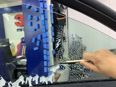 그랜저IG 크리스탈라인 CR40 CM15 틴팅 시공과 블랙박스 아이나비 QXD3000 커넥티드 IOT 장착 [3M썬팅 중랑구 상봉점] / 서울 중랑구 상봉동