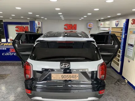 대형 SUV 팰리세이드 신차검수 및 프리미엄 3M 썬팅필름 CM등급으로 전체 시공과 블랙박스 파인뷰 LX2000 설치 [3M썬팅 중랑구 상봉점] / 서울 중랑구 상봉동