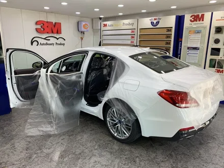 제네시스 G70 프리미엄 3M 썬팅필름으로 쾌적한 드라이빙의 완성! [3M썬팅 중랑구 상봉점] / 서울 중랑구 상봉동
