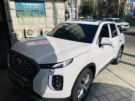 대형 SUV 팰리세이드 중랑구 신차 검수와 자동차썬팅 3M필름 전면 CM30% 운전석, 조수석 CM15% 후면 파노라마 썬루프 CP5% 윈도 틴팅 시공기 / 서울 중랑구 상봉동