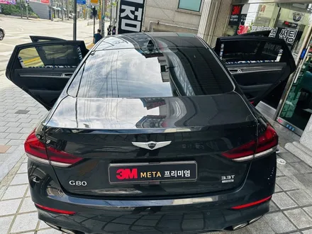 제네시스 G80 썬팅 재시공도 3M 크리스탈라인으로...[3M썬팅 중랑구 상봉점] / 서울 중랑구 상봉동