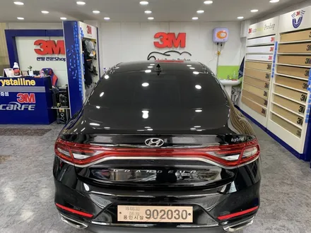 그랜저IG 크리스탈라인 CR40 CM15 틴팅 시공과 블랙박스 아이나비 QXD3000 커넥티드 IOT 장착 [3M썬팅 중랑구 상봉점] / 서울 중랑구 상봉동