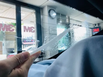 벤츠 CLA 250  프리미엄 3M필름 CM 15% 30% 윈도 틴팅 시공 [3M썬팅 중랑구 상봉점] / 서울 중랑구 상봉동