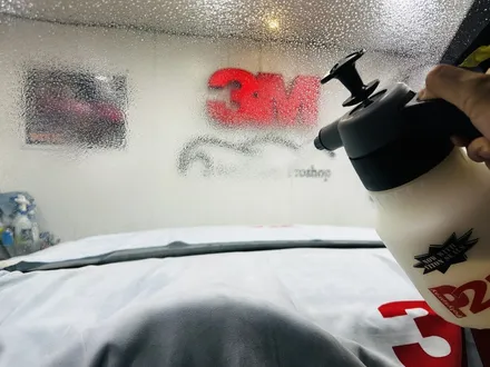 디 올 뉴 싼타페 윈도 틴팅 전면 3M크리스탈라인 CR40% 측 후면 CM5% 파노라마 썬루프 CM50% 전체 시공[3M썬팅 중랑구 상봉점] / 서울 중랑구 상봉동