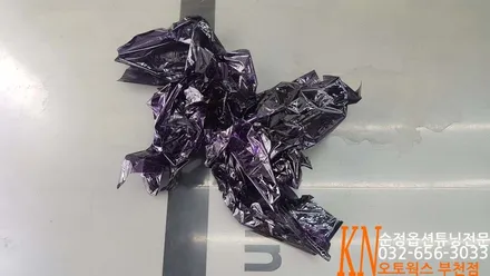일반필름으로 시공된 그랜저HG 가성비좋은 열차단필름으로 재시공/애니가드 전면,측후면 썬팅작업 / 부천 심곡동
