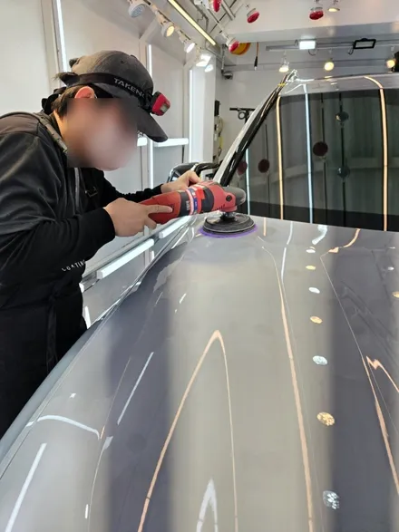 BMW X7 광택 유리막코팅 / 안산시 상록구 일동